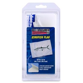 C&H Lures, Boat Flag, Kingfish, 18 in x 12 in