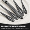 TIVOLI Silverware Set for 4, 20 Piece Heavy Duty Stainless