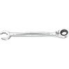 Facom 467br. 16 Fork Quick Ratchet Combination Spanner Metric, Silver,