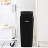 Readsky Cubo de Basura con Tapa Basculante 14 Litros, Negro