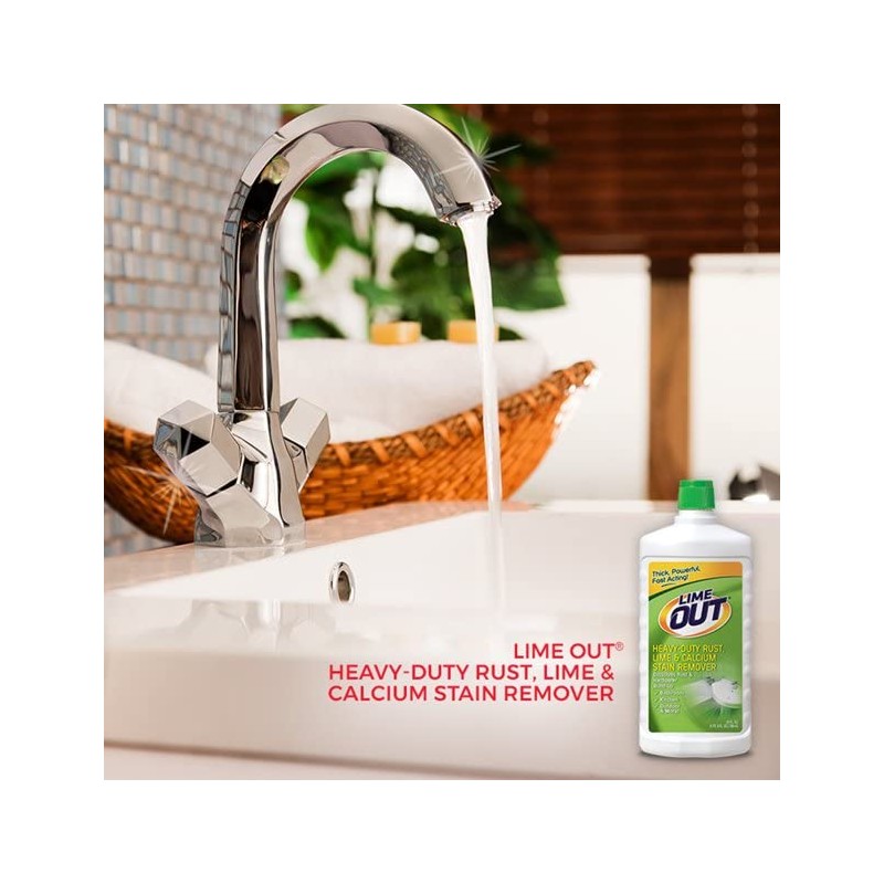 Lime Out AO06N Lime, Calcium, Rust, and Mineral Deposit Remover-24