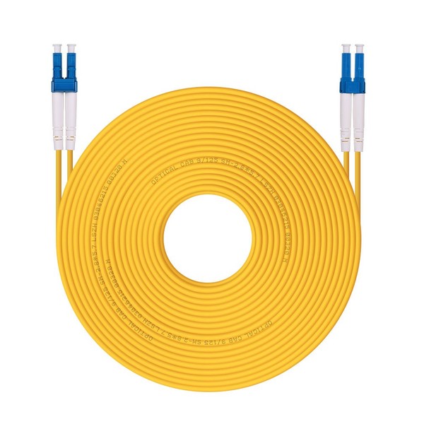 100M OS2 LC to LC Fiber Patch Cable, Single Mode