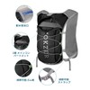 mokzer Ultra-Lightweight Running Bag 140g, Running Backpack for Trail Running,