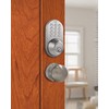 MiLocks DFK-02SN Electronic Touchpad Entry Keyless Deadbolt and Passage Knob