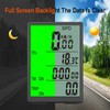 Bike Computer Wireless Bike Speedometer Water Resistant 3in LCD Screen