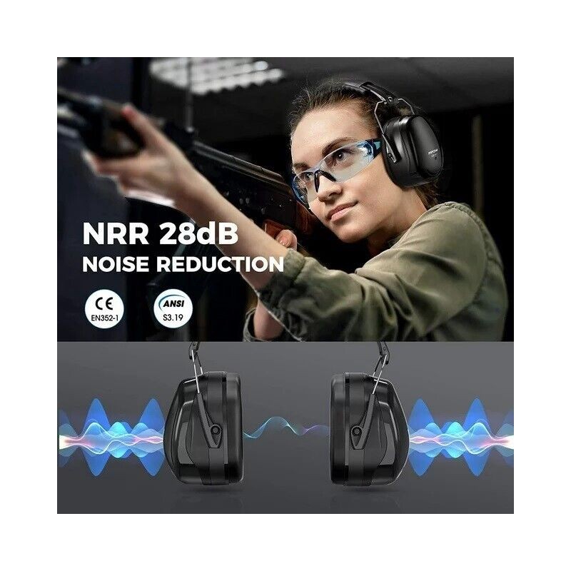 Mpow SNR 34dB Noise Reduction Headphones Noise Reduction Safety Fold