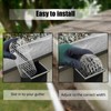 CAPHONT Gutter Guard 8 Pack, Gutter Downspout Guard 3.5 Inch