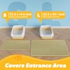 Cat Litter Mat - 23.2'' x 14.6'' Small Litter Trapping