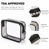 4pcs Beauty Case Trasparente Borsa da Viaggio per Cosmetici Impermeabili