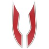 Kitaco 000-0900110 CB Tail Cowl Sticker for Ape 100, Left