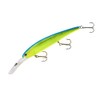 BANDIT LURES BDTWBD236 Walleye Deep Trolling Plug 4.75", 5/8oz Chartreuse/Blue