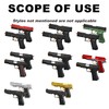 2Pack M1911 EVA Soft Foam Ejection Toy Blaster, Shooting with