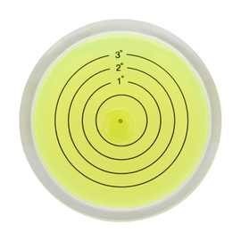 JYK Bubble Spirit Level 60x12mm Degree Marked Surface Circular Level Round Levels Bubble Measuring Layout Tools
