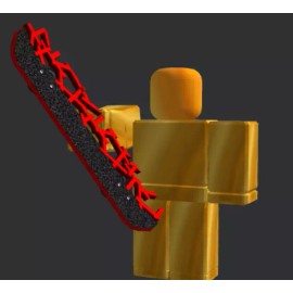 Jazwares ROBLOX Toys Skaterboi Toy Code ): Red Grind Flyer Skateboard *Sent in Messages*