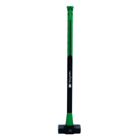 Hooyman 8lb Sledge Hammer with Heavy Duty Construction, Ergonomic No-Slip H-Grip Handles, Solid Fiberglass Cores, and Epoxy Sealed Heads for Construction, Gardening, Yard Work, and Outdoors