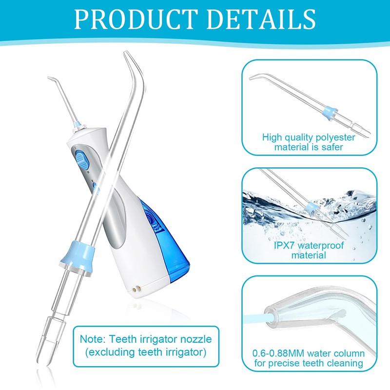 Flosser Replacement Tips for Waterpik Replacement Heads, Water Flosser Heads