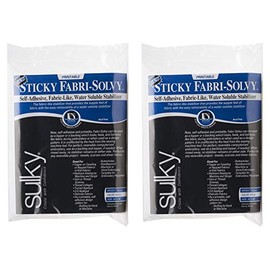 Sulky Fabri-Solvy stabilizer, 20" x 36", White (Two Pack)