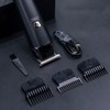 Hair Clipper LCD Display USB Charging Portable Powerful Motor Low