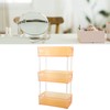 Acrylic Bathroom Storage Rack 3 Tiers Bathroom Counter Organizer Countertop