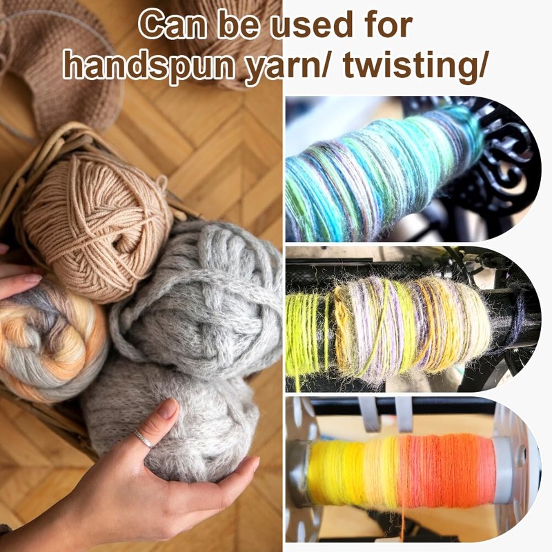 Helivivfy Electric Yarn Winder Kit, Adjustable Speed Compact Yarn Winder