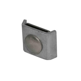 Pack of 10 Corner Connectors in Galvanised I Grid Mat Connector I Connector Double Rod Mats I Fence Connector