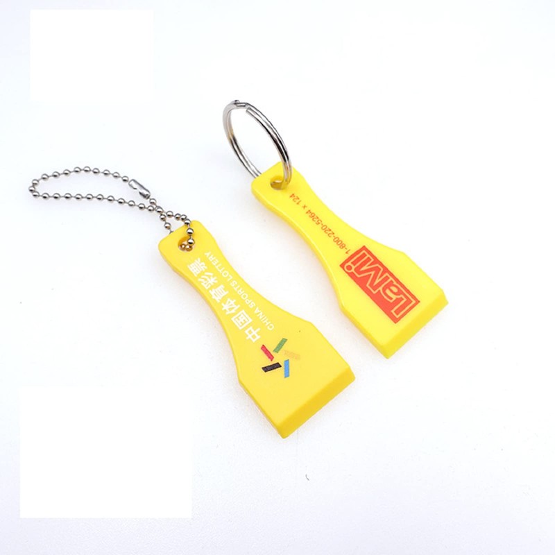 10pcs Plastic Scraper Tool Keychain, Scraper for Lottery Ticket, Scoop