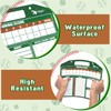 WISYOK Double-Sided Magnetic Baseball Lineup Board for Dugout, Includes 40