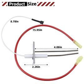 34570 RV Furnace Igniter for Atwood 8535-IV, 8531-IV, 8520-IV, 8525-IV, 8516-IV, 8940-III, 8935-III-DC, 8940-III-DC, 8940-III-AC, 37057 Ignitor Electrode Assembly Replacement Parts