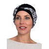 Deresina Headwear Aura Turban (Black Paisley)