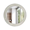 HCODCIBA Wall Mirrors White and Stylish Suitable for Office Living