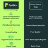 Pastiko 100% Compostable Biodegradable Vanity 10L Small Bin Bags 30