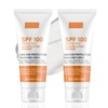 2pcs Sunscreen Spf 100 - Face Sunscreen - Waterproof Spf