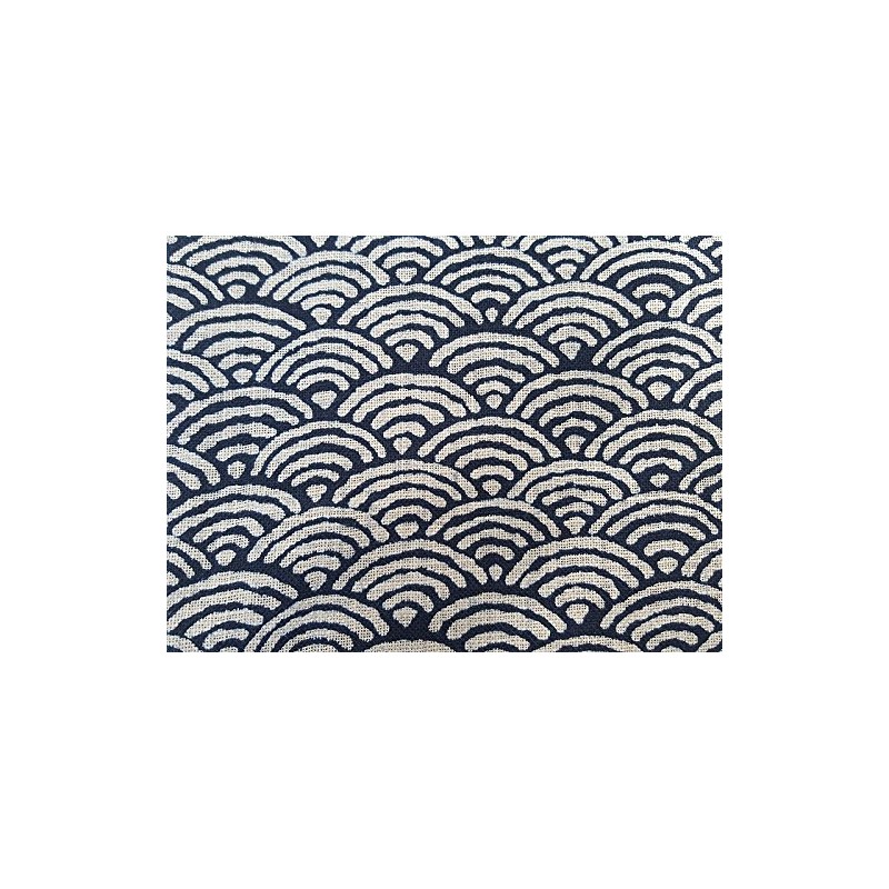 Handmade Workshop FUJITA (Handcraft Fujita) Drawstring Bag, Lined, Japanese Pattern,