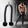 Tricep Rope, 27inchesHeavy Duty Tension Pull Down Cable Attachment Rope