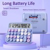 VEWINGL Mechanical Switch Calculator, 12 Digit Large LCD Display and