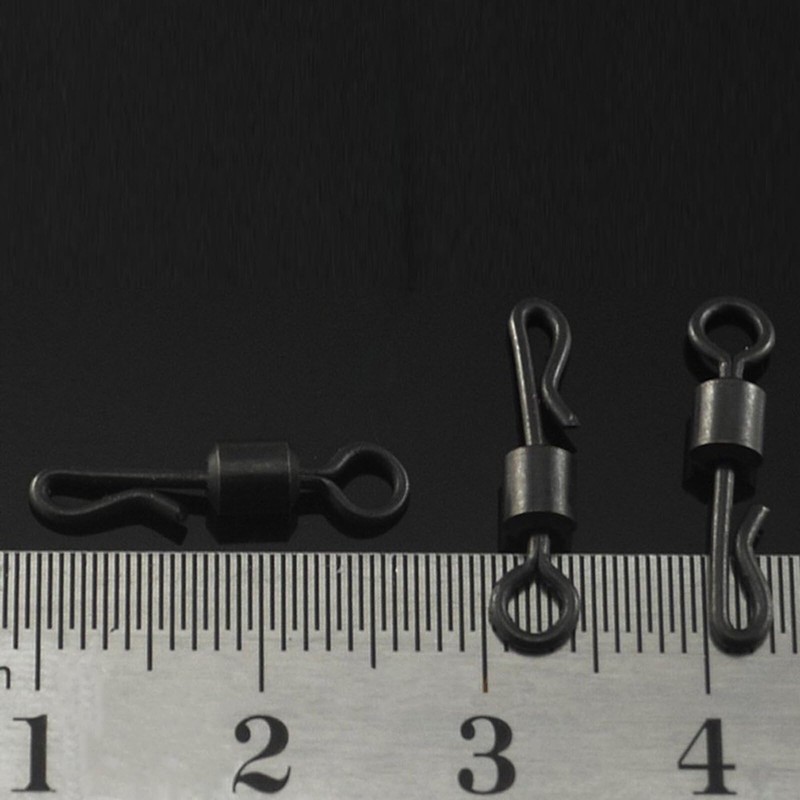 BYHKLW Quick Change Swivels, Carp Coarse Fishing Tackle Rings Rigs
