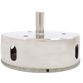 Drilax 3 3/4 inch Diamond Tile Hole Saw Dustless Fast Drilling Ceramic Porcelain Tile Glass Marble Granite Quartz 3-3/4 (3.75)