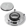 HTTMT MT249-059-CD Chrome Gas Cap Fueltank Compatible with Suzuki Gsx-R