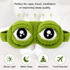 3D Frog Sleep Mask, Antifaz Para Dormir Gracioso for Adults,