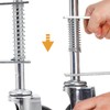 Goaste 2 Pack Spring Loaded Gate Casters, 4 Inch Heavy