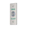Stainless Steel Push to Exit Button - 12V DC Push