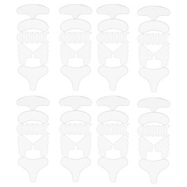 OUDQFCJ 8 Stück Zornesfalte Pflaster, Facial Patches, Face Lifting Tape, Anti-Wrinkle Patches Für Das Gesicht, Glättet Feine Linien Und Fältchen