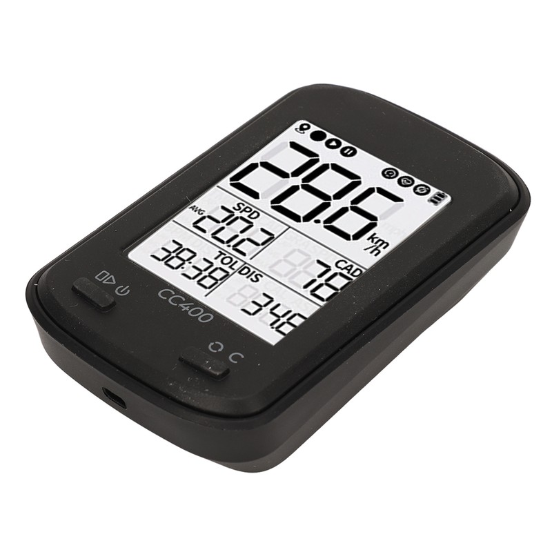 CC400 GPS Bike Computer Wireless Waterproof Bicycle Speedometer Odometer Cycling