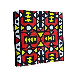 African Wax Print Ankara 6 Yards Fabric Poly Cotton 45 inch Wide Ideal for Dress/Skirt/Craft/Patchwork.
