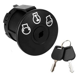 925-04659 Ignition Switch w Keys-5 terminals Compatible with MTD Craftsman Cub Cadet Ariens Bad Boy Zero Turn Lawn Tractor John Deere GY00191 Huskee Colt XP Dixie Riding Lawn Mower 725-04659