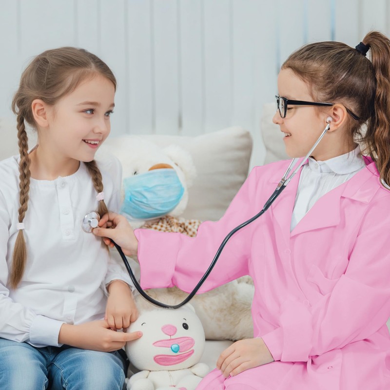 COTATERO Doctor Lab Coat for Kids with Accessories,Scientist Role Play