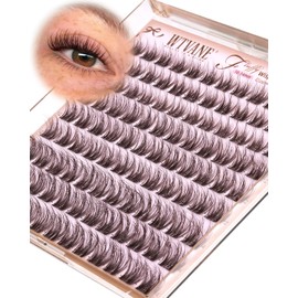 Brown Lash Clusters Wispy Eyelash Clusters Brown Natural