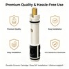 1225 Single Shower Handle Faucet Replacement Cartridge, Brass Stem compatiple