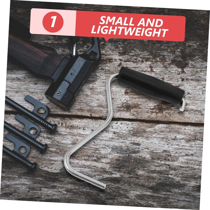 Mobestech Camping Tent Ground Nail Puller Tent Stake Peg Remover