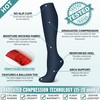 3 Pairs Compression Socks for Women & Men 15-20 mmHg-
